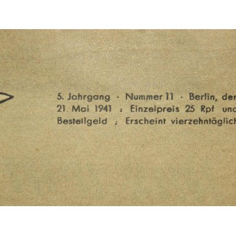 Die Wehrmacht, Nr.11, 21 Мая 1941, Под Тобруком. Espenlaub militaria